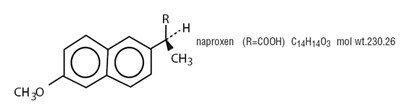 Structural Formula (Naproxen   Structure)